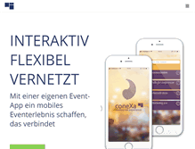 Tablet Screenshot of conexa-app.com